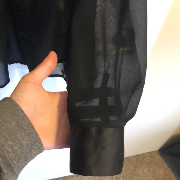 Sheer button down - Picture 4 of 4